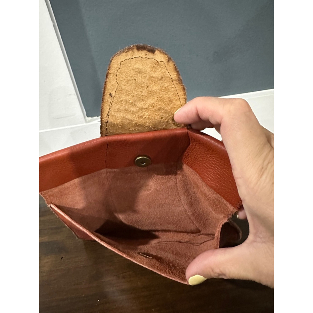 Women's wallet/Clutch Brown and Orange One Size - Picture 3 of 5